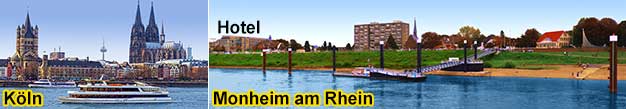 Tagesfahrt auf dem Rhein von K�ln nach Monheim mit Lunchbuffet an Bord, Stadtf�hrung und Gastronomie-Gutschein